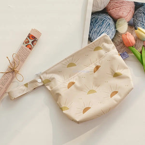 Double Zipper Carry Bag 10.24*8.66*1.97 Inches(26*22*5CM)