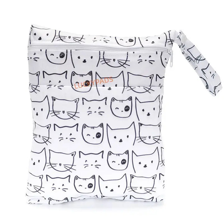 Double Zipper Pouch 7.09*5.71 Inches(18*14.5CM)