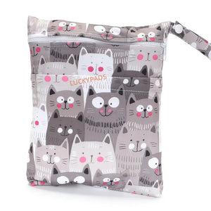Double Zipper Pouch 7.09*5.71 Inches(18*14.5CM)