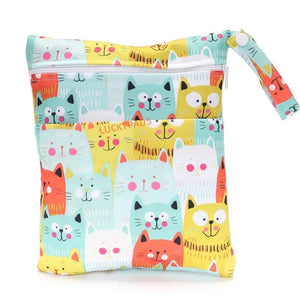 Double Zipper Pouch 7.09*5.71 Inches(18*14.5CM)