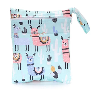 Double Zipper Pouch 7.09*5.71 Inches(18*14.5CM)