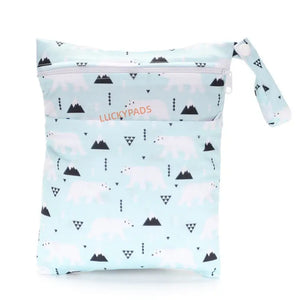 Double Zipper Pouch 7.09*5.71 Inches(18*14.5CM)