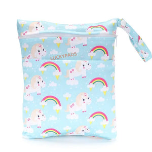 Double Zipper Pouch 7.09*5.71 Inches(18*14.5CM)
