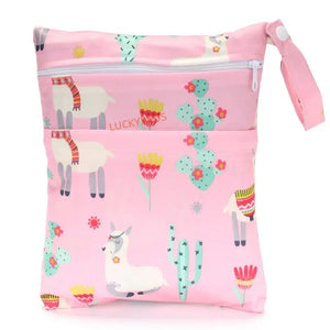 Double Zipper Pouch 7.09*5.71 Inches(18*14.5CM)