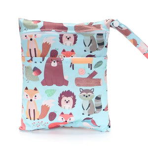 Double Zipper Pouch 7.09*5.71 Inches(18*14.5CM)
