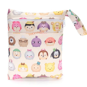 Double Zipper Pouch 7.09*5.71 Inches(18*14.5CM)