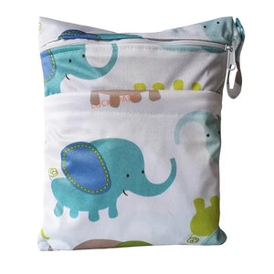 Double Zipper Pouch 7.09*5.71 Inches(18*14.5CM)
