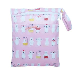 Double Zipper Pouch 7.09*5.71 Inches(18*14.5CM)