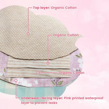 Load image into Gallery viewer, First Period Starter Kit for Teens | 2 Period Underwear, 3 Organic Cotton Reusable Pads &amp; FREE Accessories
