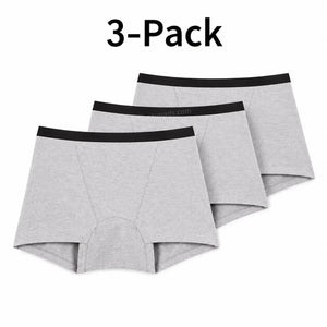 3-Pack High Waisted Period Boxer–120ml Absorbency | OEKO-TEX Certified(FREE Stain-Removal Soap & Laundry Bag)