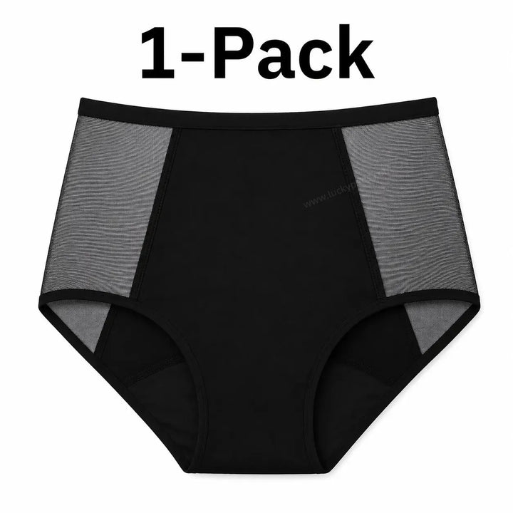 Lace Period Brief | ≈4 Regular Tampons | OEKO-TEX Certified | Free Wet Bag & Laundry Bag