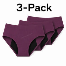 Load image into Gallery viewer, High Waisted Seamless Period Brief | ≈5 Regular Tampons | OEKO-TEX Certified | Free Wet Bag &amp; Laundry Bag

