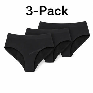 High Waisted Seamless Period Brief | ≈5 Regular Tampons | OEKO-TEX Certified | Free Wet Bag & Laundry Bag