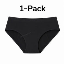 Load image into Gallery viewer, High Waisted Seamless Period Brief | ≈5 Regular Tampons | OEKO-TEX Certified | Free Wet Bag &amp; Laundry Bag
