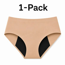 Load image into Gallery viewer, High Waisted Seamless Period Brief | ≈5 Regular Tampons | OEKO-TEX Certified | Free Wet Bag &amp; Laundry Bag
