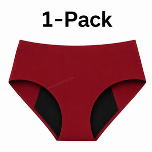 High Waisted Seamless Period Brief | ≈5 Regular Tampons | OEKO-TEX Certified | Free Wet Bag & Laundry Bag