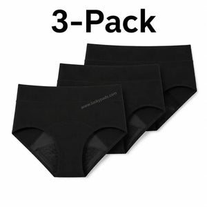 High Waisted Period Brief | ≈4 Regular Tampons | OEKO-TEX Certified | Free Wet Bag & Laundry Bag
