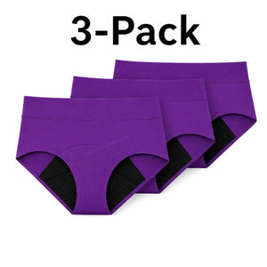 High Waisted Period Brief | ≈4 Regular Tampons | OEKO-TEX Certified | Free Wet Bag & Laundry Bag