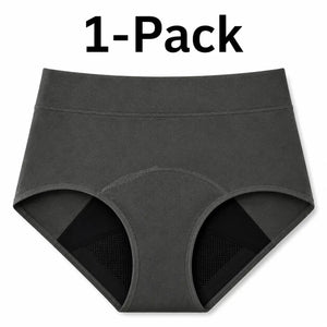 High Waisted Period Brief | ≈4 Regular Tampons | OEKO-TEX Certified | Free Wet Bag & Laundry Bag
