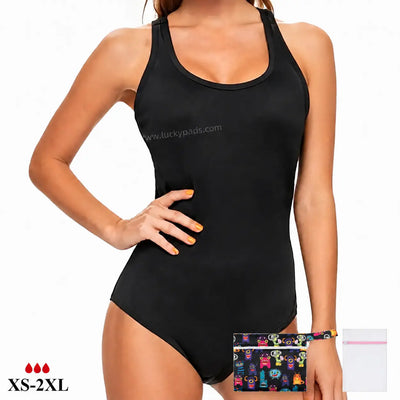 Teen Swimwear Racerback | ≈3 Regular Tampons | OEKO-TEX Certified | Free Wet Bag & Laundry Bag
