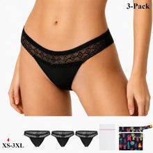 Load image into Gallery viewer, Lace Period Thong | ≈1/2 Regular Tampons | OEKO-TEX Certified | Free Wet Bag &amp; Laundry Bag
