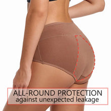 Load image into Gallery viewer, Back View of luckypads period underwear for teens, Broze
