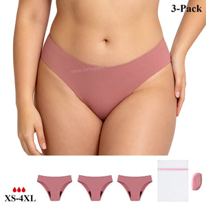 Front View of  luckypads period underwear or women