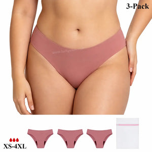 Seamless Period Brief | ≈3 Regular Tampons | OEKO-TEX Certified | Free Wet Bag & Laundry Bag