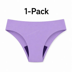 3-Pack Seamless Period Brief–30ml Absorbency | OEKO-TEX Certified(FREE Stain-Removal Soap & Laundry Bag)