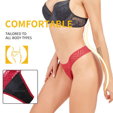 Load image into Gallery viewer, 3-Pair Absorbent Period and Bladder Leak Underwear - Thong - Light Flow
