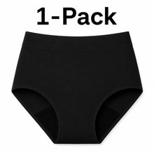 Load image into Gallery viewer, High Waisted Period Brief | ≈3 Regular Tampons | OEKO-TEX Certified | Free Wet Bag &amp; Laundry Bag
