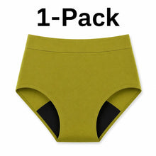 Load image into Gallery viewer, High Waisted Period Brief | ≈3 Regular Tampons | OEKO-TEX Certified | Free Wet Bag &amp; Laundry Bag
