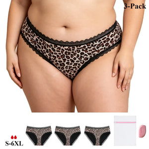  Front View of  luckypads reusable period underwear