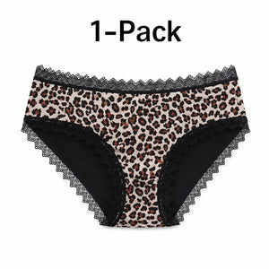 Lace Period Brief | ≈2 Regular Tampons | OEKO-TEX Certified | Free Wet Bag & Laundry Bag