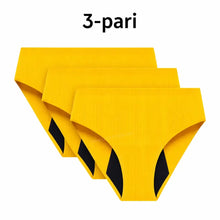 Load image into Gallery viewer, 3-pair Seamless Absorbent Period and Bladder Leak Underwear - Brief - Moderate Flow
