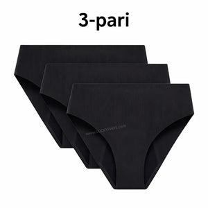 3-pair Seamless Absorbent Period and Bladder Leak Underwear - Brief - Moderate Flow