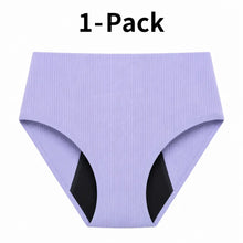 Load image into Gallery viewer, 3-Pack High Waisted Seamless Period Brief–50ml Absorbency | OEKO-TEX Certified(FREE Stain-Removal Soap &amp; Laundry Bag)
