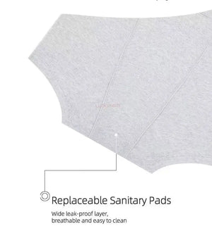 details of  luckypads teen period underwear, Gary