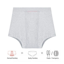 Load image into Gallery viewer, details of  luckypads teen period underwear, Gary
