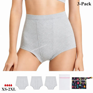 Mid Rise Period Boxer for Teens | ≈4 Regular Tampons | OEKO-TEX Certified | Free Wet Bag & Laundry Bag