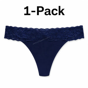 3-Pack Lace Period Thong–30ml Absorbency | OEKO-TEX Certified(FREE Stain-Removal Soap & Laundry Bag)
