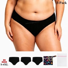 Load image into Gallery viewer, Mid Rise Period Brief | ≈6 Regular Tampons | OEKO-TEX Certified | Free Wet Bag &amp; Laundry Bag
