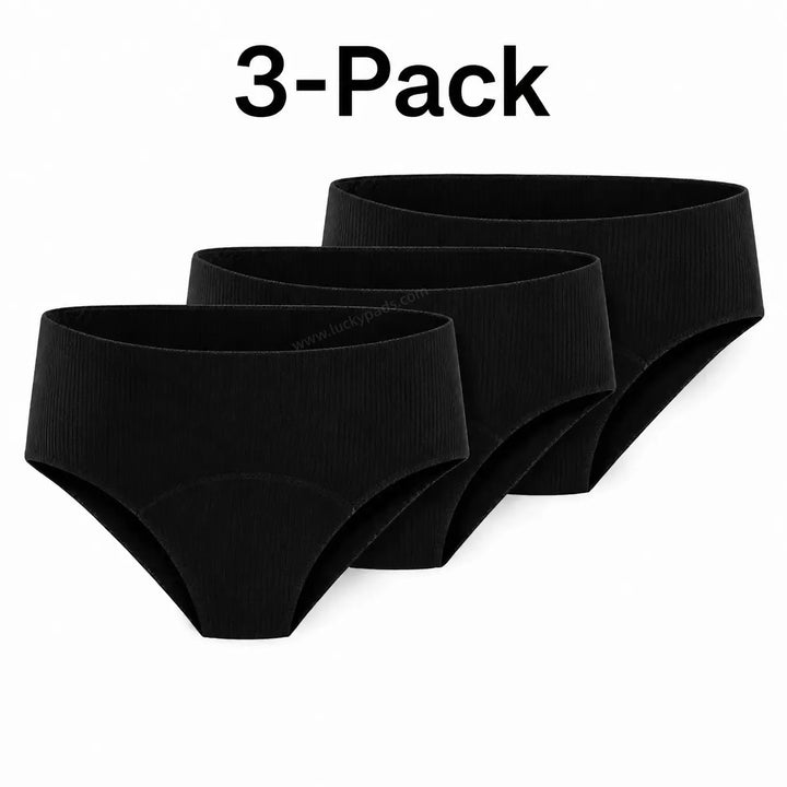Mid Rise Period Brief | ≈6 Regular Tampons | OEKO-TEX Certified | Free Wet Bag & Laundry Bag