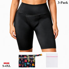 Load image into Gallery viewer, High Waisted Period Yoga Panties | ≈4 Regular Tampons | OEKO-TEX Certified | Free Wet Bag &amp; Laundry Bag
