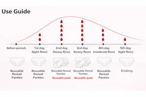reusable period panties use guide