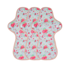 Load image into Gallery viewer, 3-piece Panty Liners Plus/Day Pads/Overnight Pads/Ultra Overnight Pads(Pattern Red)
